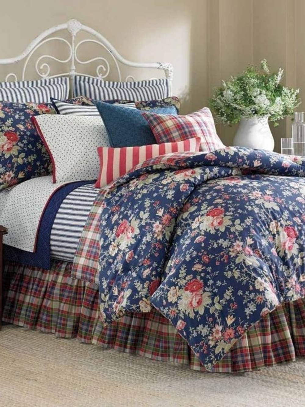 Chaps Ralph Lauren Cape Cod Queen Duvet Cover And Shams